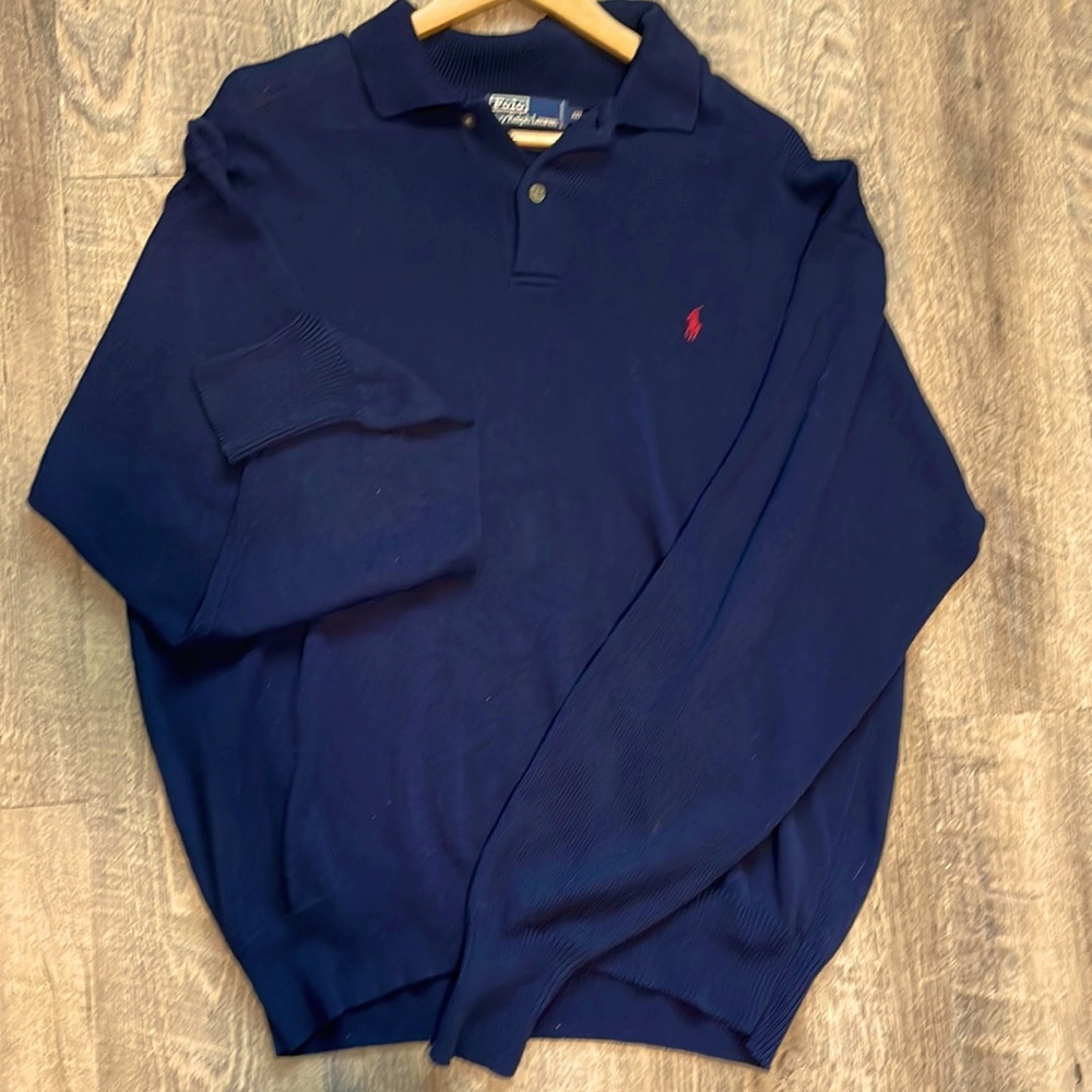 Polo By Ralph Lauren Navy Blue Mens XXL